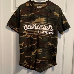 Conquer Short Sleeve T-Shirt Camouflage